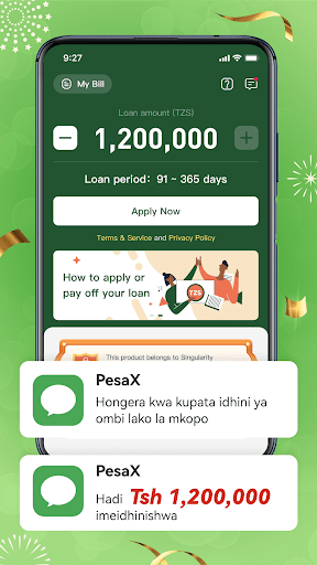 PesaX - Mkopo Haraka cash loan Screen 2