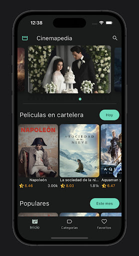 Android application Info Movies screenshort