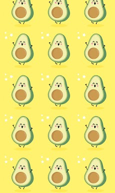 Cute Avocado Wallpaperのおすすめ画像4