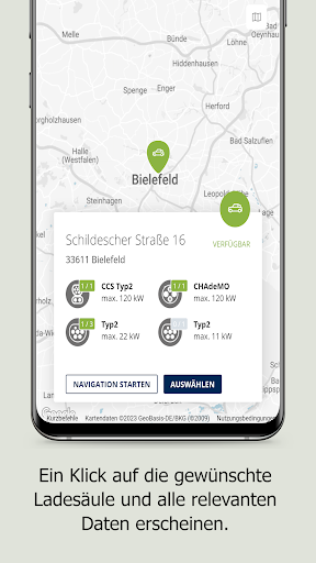 meineLadeStation App Screen 3