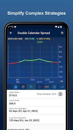 Android application Optactic - Options Strategies screenshort