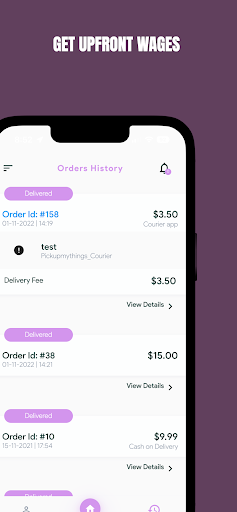 PICK UP MY THINGS - DELIVERY Screen 2