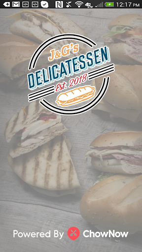 Android application JG's Deli screenshort