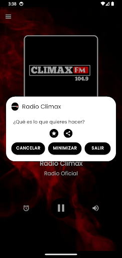Radio Climax Screen 3