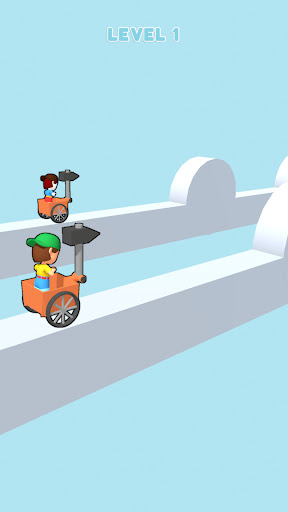 Android application Hammer Race 3D screenshort