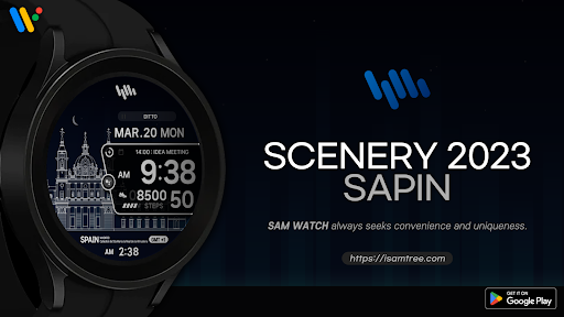 SamWatch Scenery 2023 Spain