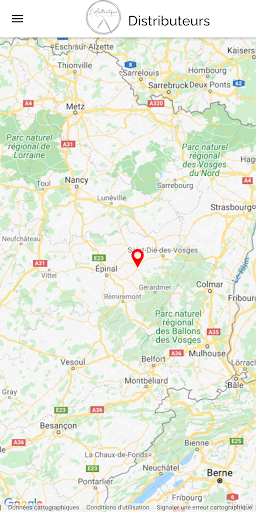 Android application L’AUTHENTIQUE - Vosges screenshort