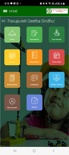 Sri Sai Brilliant School Screen 2