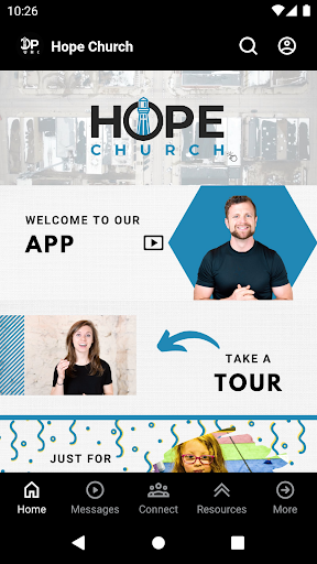 Android application Hope Church of Albert Lea screenshort