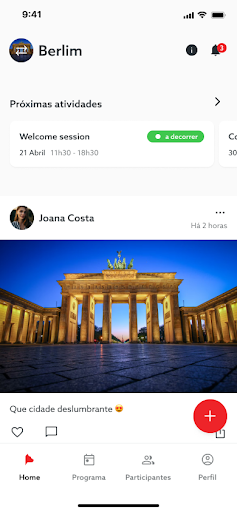 Fidelidade Travel App Screen 2