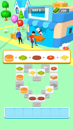 Match 3 Tiles - Cooking Chief - Screenshot 1