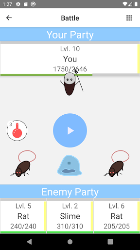 Android application Qyu: The Arena screenshort