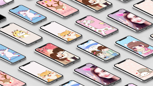 Android application Cute Wallpapers For Girls screenshort