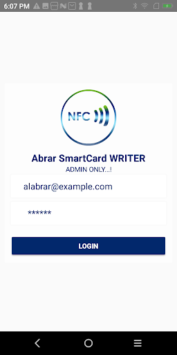 NFC WRITER Screen 3