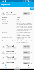 Captura 1 LightBlue® — Bluetooth LE android