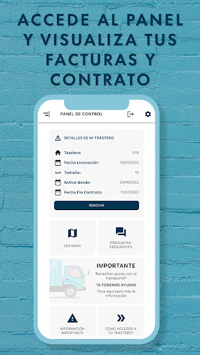 Android application Storage Logistica screenshort