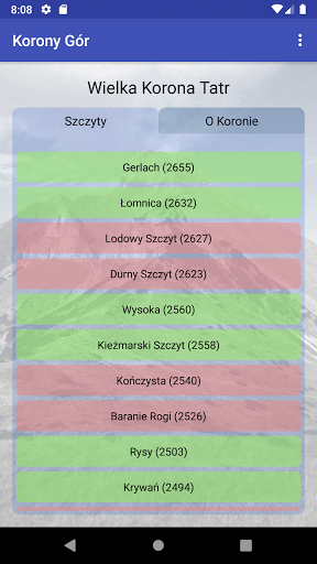Korony Gór Screen 2