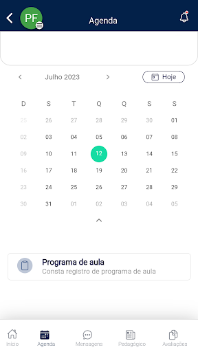 Escola Esperança Screen 2