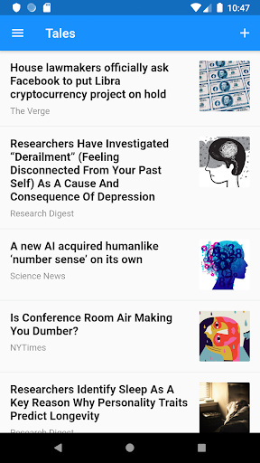 Android application TAYL - Talk at you later screenshort