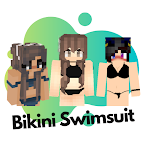 Cover Image of Herunterladen Haut-Bikini-Badeanzug für Minecraft PE  APK