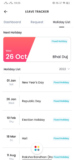 HRMS 2.0 Screenshot