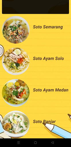 Aneka Resep Soto Ayam