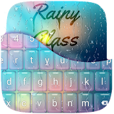 Rainy Glass Keyboard Theme icon