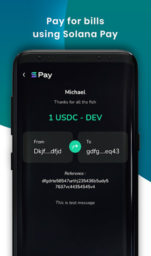 PocketPay Solana Wallet - Beta Screen 3