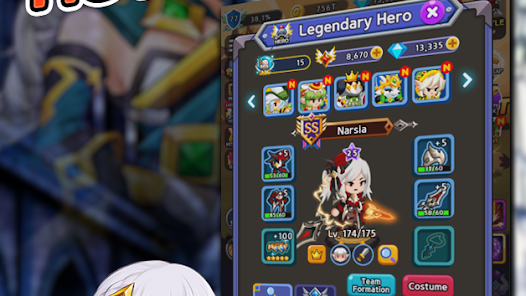 HEROES UNITE APK MOD (Weak Enemy) v2.6.0 Gallery 8