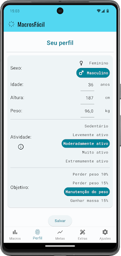 Macros Fácil Screen 3