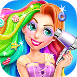Long Hair Princess Candy Salon icon