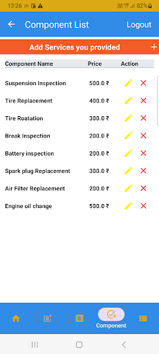ServiBill Screen 2