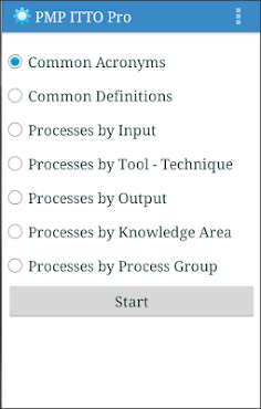 PMP ITTO Pro – Sixth Edition - Screenshot 1