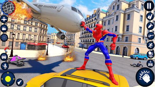 Spider Rope Hero City Battle