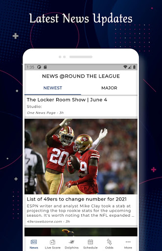 Android application Minnesota - Football Livescore screenshort