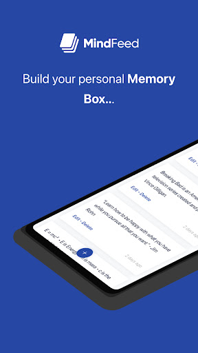 Android application MindFeed screenshort