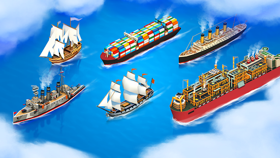 Sea Port: Ship Collecting Game
