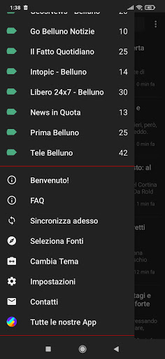 Belluno notizie Screen 2