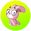 Bunny Funny Sticker for WhatsApp icono
