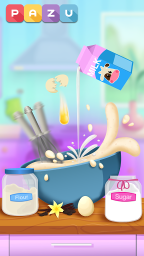 Cupcakes cooking and baking games for kids 3.12 screenshots 2