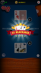 Blackjack 21 Pro - Offline Cas 1.5 APK + Mod (Unlimited money) إلى عن على ذكري المظهر
