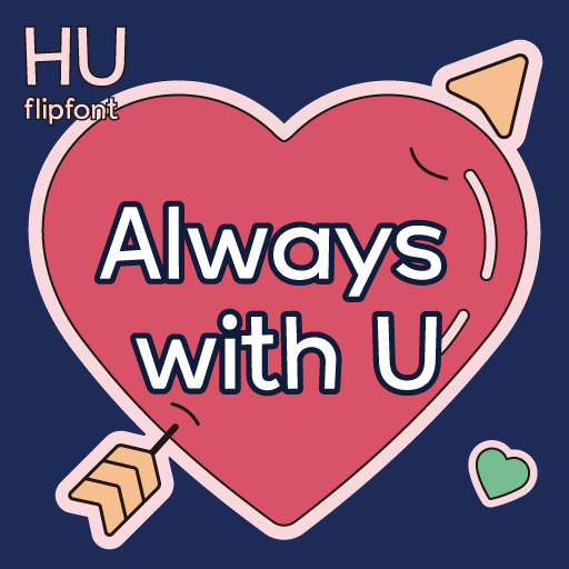 HUAlwayswithu™ Latin Flipfont logo