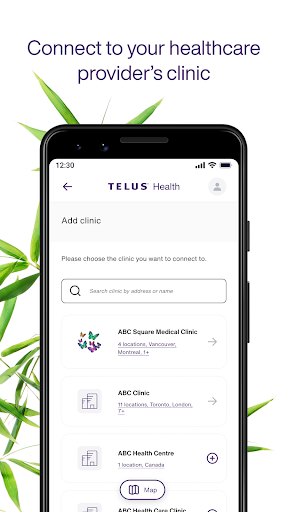 Android application TELUS CHR Connect screenshort