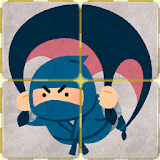 Ninja slide puzzle icon