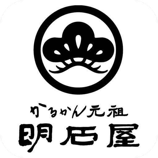 明石屋菓子店 logo