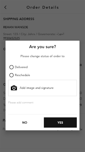 Kdriver App Screen 3