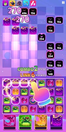 Game screenshot Cats Link - Puzzle Defense mod apk