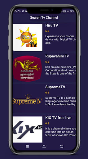 Digital Tv Live Screen 2