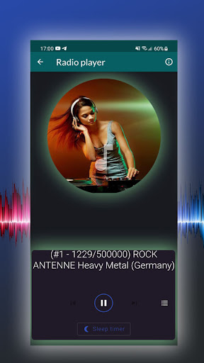 Android application Panda Music Radio screenshort