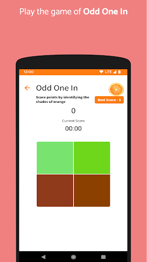 The Orange App Screen 3